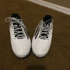 Adidas Iron Skin Metal Baseball Cleats Size 12